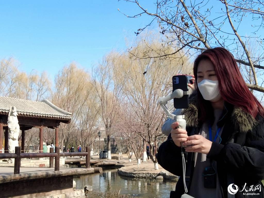 [포토] 초봄 첸먼 싼리허서 내외신 기자들 방문 행사 개최  