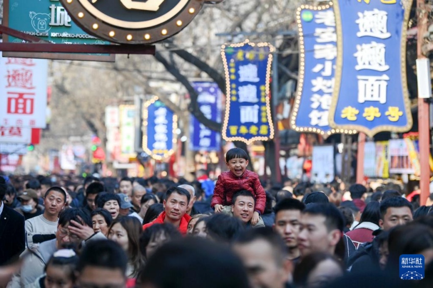 [포토] 中, 춘제 연휴 관광지 ‘들썩’