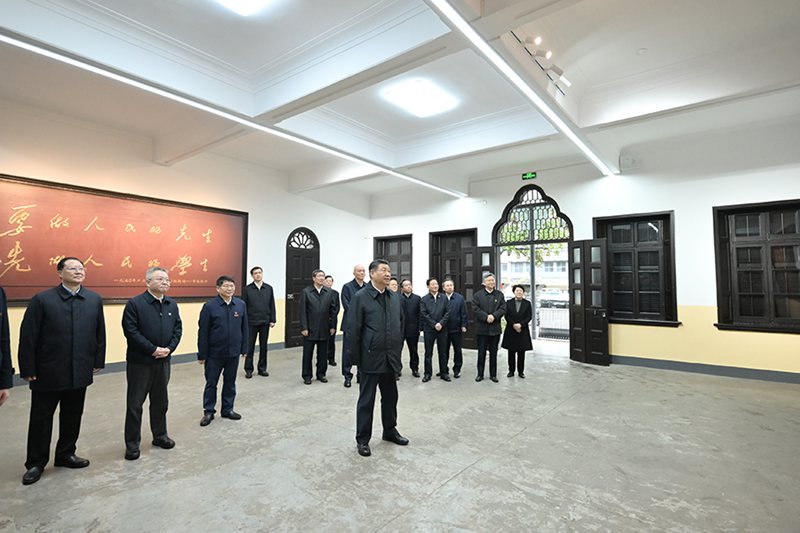 시진핑 주석, 후난성 창사시 시찰